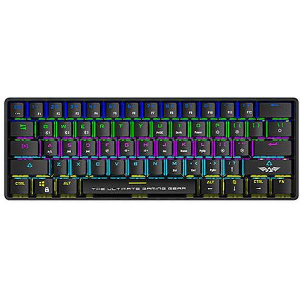 ARMAGGEDDON MECH KEYBOARD BT/WIRED STARLING BLK MBA-61RB