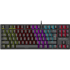 ARMAGGEDDON MECHANICAL KEYBOARD MKA-2C NEO BLACK LINEAR RED SWITCH MKA-2C-NBL