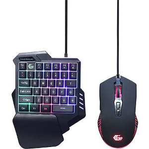 GEMBIRD 2-IN-1 BACKLIGHT USB GAMING DESKTOP KIT 'IVAR TWIN' GGS-IVAR-TWIN