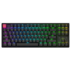 KEYCHRON K8 V2 (K8X-C3) QMK BT/WIRED MECHANICAL KEYBOARD BROWN SWITCH RGB 80% US LAY ALUMINUM FRAME