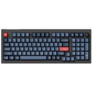 KEYCHRON V5 MAX QMK/VIA (V5M-D3) WIRELESS BT/2,4/WIRED CUSTOM MECHANICAL KEYBOARD BROWN SW. 96% US