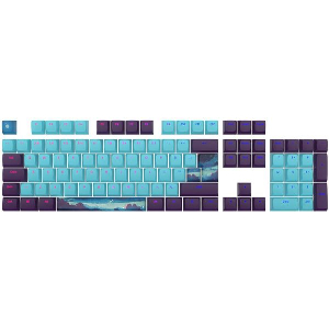 ΑΝΤΑΛΛΑΚΤΙΚΑ ΠΛΗΚΤΡΑ ΠΛΗΚΤΡΟΛΟΓΙΟΥ DARK PROJECT NIGHT SKY PBT KEYCAPS 177 ΤΕΜ