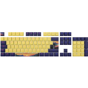 ΑΝΤΑΛΛΑΚΤΙΚΑ ΠΛΗΚΤΡΑ ΠΛΗΚΤΡΟΛΟΓΙΟΥ DARK PROJECT SUNSET PBT KEYCAPS 177 ΤΕΜ