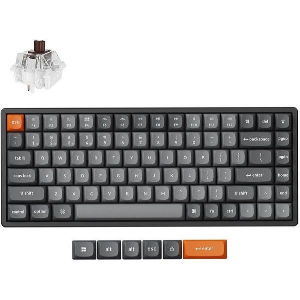 ΠΛΗΚΤΡΟΛΟΓΙΟ KEYCHRON K2 MAX K2M-J3 QMK WIRELESS MECHANICAL BROWN SWITCH HOT-SWAP 75% US