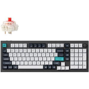 ΠΛΗΚΤΡΟΛΟΓΙΟ KEYCHRON Q5 MAX Q5M-M1 QMK/VIA WIRELESS CUSTOM MECHANICAL-RED SWITCH 96% US