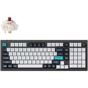 ΠΛΗΚΤΡΟΛΟΓΙΟ KEYCHRON Q5 MAX Q5M-M3 QMK/VIA WIRELESS CUSTOM MECHANICAL-BROWN SWITCH 96% US