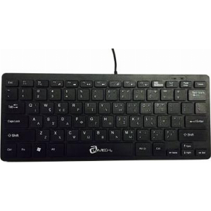 ΠΛΗΚΤΡΟΛΟΓΙΟ LAMTECH LAM081710 MINI USB KEYBOARD GR LAYOUT BLACK