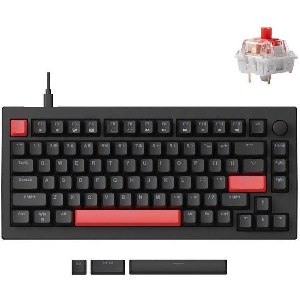 ΠΛΗΚΤΡΟΛΟΓΙΟ LEMOKEY X4 QMK X4-A1 WIRED MECHANICAL 75% RED SWITCH US