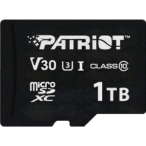 PATRIOT PSF1TBVX31MCX VX SERIES 1TB MICRO SDXC V30 U3 CLASS 10