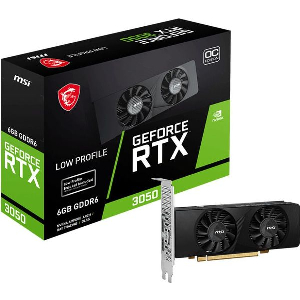 VGA MSI NVIDIA GEFORCE RTX3050 6GB LP 6G OC RETAIL