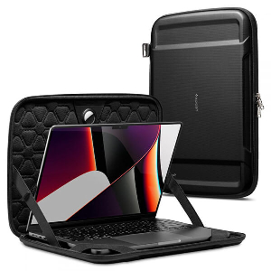 SPIGEN RUGGED ARMOR PRO BLACK FOR MACBOOK PRO 14