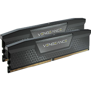 RAM CORSAIR CMK32GX5M2B6400C36 VENGEANCE BLACK 32GB (2X16GB) DDR5 6400MT/S CL36 DUAL KIT