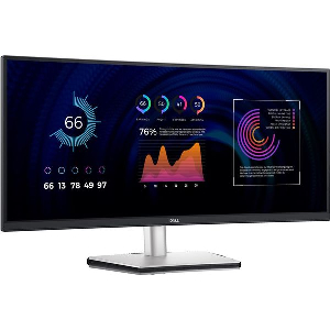 ΟΘΟΝΗ DELL ULTRAWIDE P3424WE 34'' IPS CURVED QUAD HD USB-C LAN SILVER