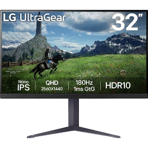 ΟΘΟΝΗ LG ULTRAGEAR 32GS85Q-B 32'' LED QHD NANO IPS 180HZ BLACK