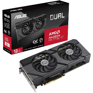 VGA ASUS AMD RADEON DUAL-RX7700XT OC 12GB GDDR6 192BIT 3DP RETAIL