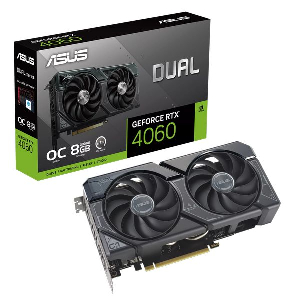 VGA ASUS NVIDIA GEFORCE RTX4060 8GB DUAL GDDR6 RETAIL