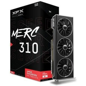 VGA XFX AMD RADEON RX7900XTX MERC310 BLACK GAMING 3XDP/H 24GB RETAIL