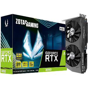 VGA ZOTAC NVIDIA GEFORCE RTX3050 GAMING ECO NVIDIA 8GB GDDR6 RETAIL