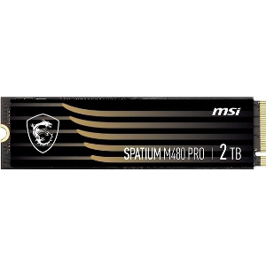 SSD MSI SPATIUM M480 PRO NVME M.2 2280 3D NAND PCI EXPRESS 4.0 2TB S78-440Q600-P83