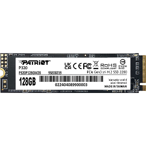 SSD PATRIOT P320 128GB NVME PCIE GEN3 X4 M.2 2280 P320P128GM28