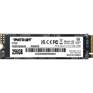 SSD PATRIOT P320 256GB NVME PCIE GEN3 X4 M.2 2280 P320P256GM28
