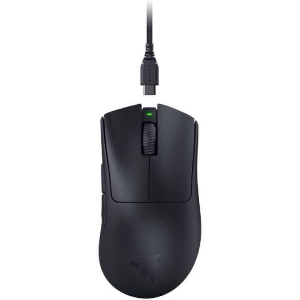 RAZER DEATHADDER V3 PRO BLACK - 8K POLLING RATE - 64G WIRELESS GAMING MOUSE - 90H BATTERY - 30K DPI