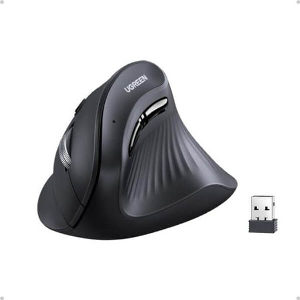 UGREEN MU008 BLACK 25444 MOUSE WIRELESS 2.4 GHZ & BLUETOOTH