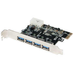 LOGILINK PC0057A 4X USB 3.0 PCI EXPRESS CARD