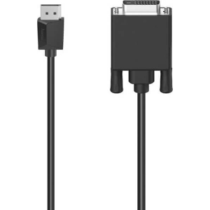 HAMA 200713 VIDEO CABLE DISPLAYPORT PLUG - DVI PLUG ULTRA-HD 4K 1.50 M
