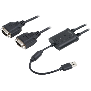 LOGILINK AU0031 USB 2.0 TO 2X SERIAL ADAPTER