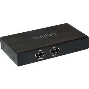 LOGILINK CV0094 4K MINI DISPLAYPORT 1.2 SPLITTER 1X MINI DP TO 2XHDMI