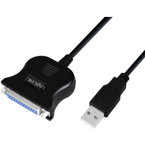 LOGILINK UA0054A USB 2.0 TO D-SUB 25-PIN FEMALE ADAPTER 1.8M