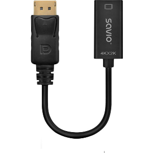 SAVIO AK-62 DISPLAYPORT(M)-HDMI(F)4K ADAPTER