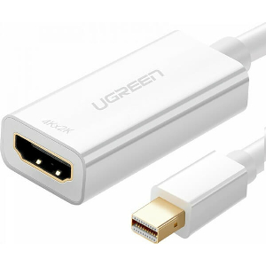 UGREEN MINI DP TO HDMI CONVERTER 1080P MD112 WHITE 10460