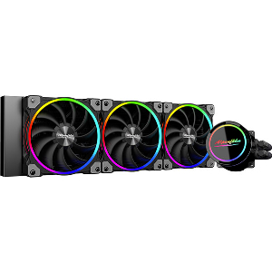 ALPENFOEHN GLETSCHERWASSER 360 HIGH SPEED WATTERCOOLING, ARGB - BLACK