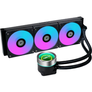 LIAN LI GALAHAD II TRINITY 360 BLACK - AIO GPU LIQUID COOLER WITH ARGB FANS
