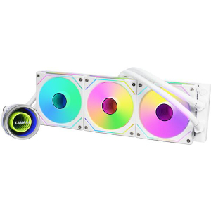 LIAN LI GALAHAD II TRINITY 360 SL-INF WHITE - AIO GPU LIQUID COOLER WITH ARGB INFINITY FANS