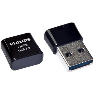 PHILIPS PICO EDITION 128GB USB 3.0 FLASH DRIVE MIDNIGHT BLACK FM12FD90B/00