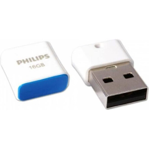 PHILIPS PICO EDITION 16GB USB 2.0 FLASH DRIVE OCEAN BLUE FM16FD85B/00