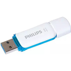 PHILIPS SNOW EDITION 16GB USB 3.0 FLASH DRIVE OCEAN BLUE FM16FD75B/00