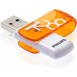 PHILIPS VIVID EDITION 128GB USB 2.0 FLASH DRIVE SUNRISE ORANGE FM12FD05B/00