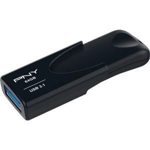PNY ATTACHE 4 64GB USB 3.1 FLASH DRIVE FD64GATT431KK-EF