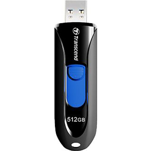 TRANSCEND JETFLASH 790 512GB USB 3.2 GEN 1/3.1 GEN 1 FLASH DRIVE BLACK TS512GJF790K