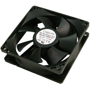 LOGILINK FAN101 PC CASE COOLER FAN 80X80X25MM BLACK