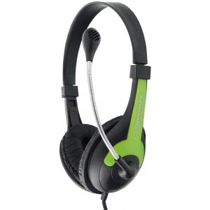 ESPERANZA EH158G STEREO HEADPHONES WITH MICROPHONE ROOSTER GREEN