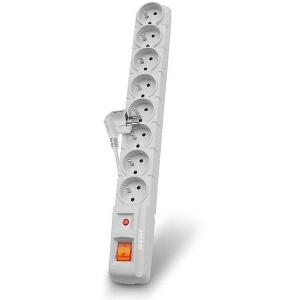 ACAR SURGE PROTECTOR S8 8 SOCKETS 1.5M GREY