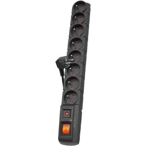 ACAR SURGE PROTECTOR S8 8 SOCKETS 3M BLACK