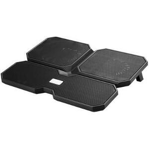 DEEPCOOL MULTICORE X6 DUAL 140MM + DUAL 100MM NOTEBOOK COOLER 15.6'' BLACK