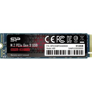 SSD SILICON POWER SP512GBP34A80M28 ACE A80 512GB NVME PCIE GEN 3.0 X 4 M.2 2280