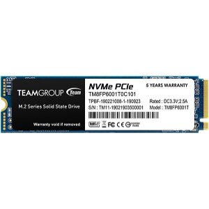 SSD TEAM GROUP TM8FP6001T0C101 MP33 1TB NVME PCIE GEN3 X 4 M.2 2280